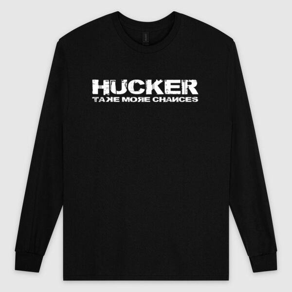 HUCKER Take More Chances White Thumbnail