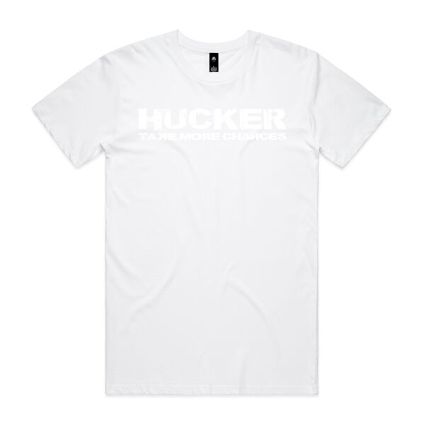 HUCKER Take More Chances White Thumbnail