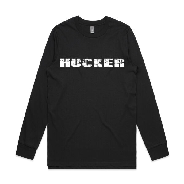 HUCKER Don't Back Down White Double Sided Thumbnail