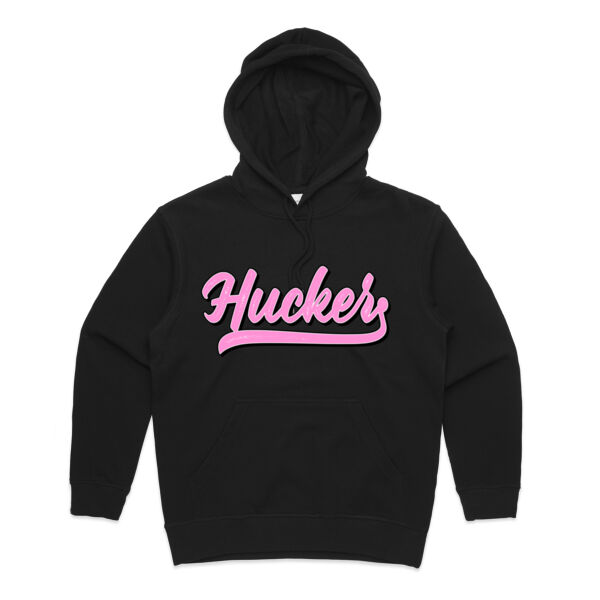 HUCKER Distressed Varsity Pink Thumbnail