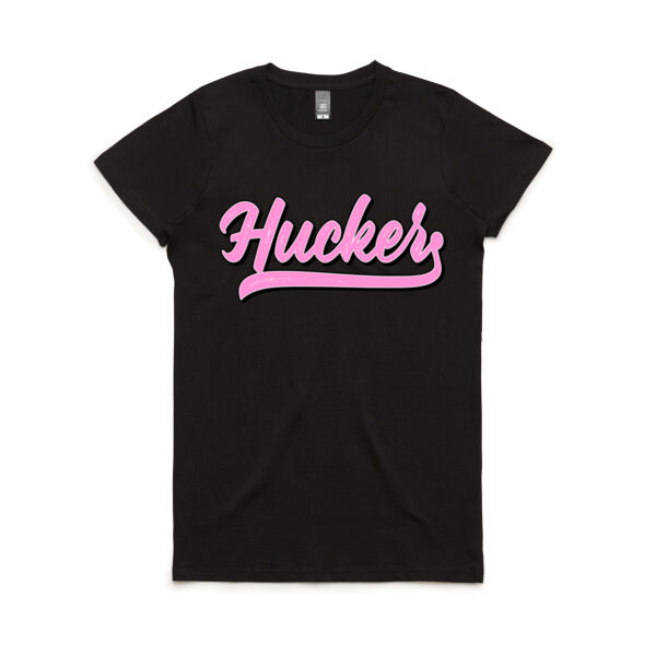 HUCKER Distressed Varsity Pink Thumbnail