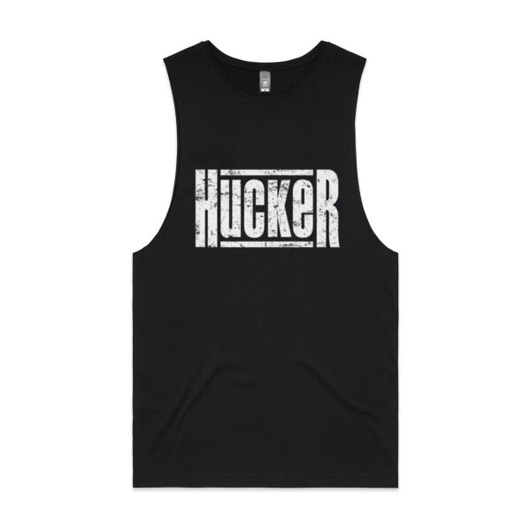 HUCKER Grunge Logo Thumbnail