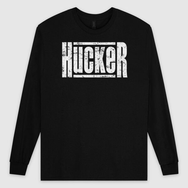 HUCKER Grunge Logo Thumbnail